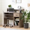 Axess Desk With Keyboard Tray - South Shore