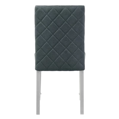 2pc Singger Writing Desk With Chair Gray - HOMES: Inside + Out - Image 9