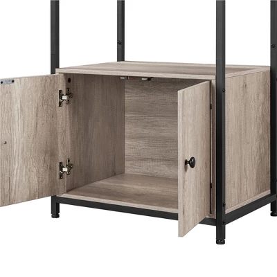 Yaheetech 59" Kitchen Storage Rack With Cabinet And Shelves - Image 5