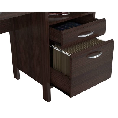 47" Computer Desk Espresso - Inval - Image 2