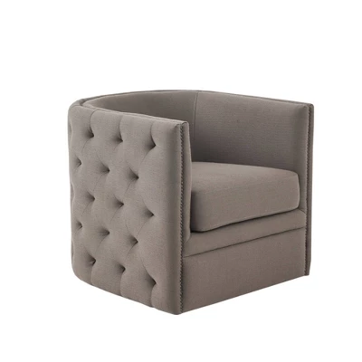 Milton Swivel Chair Gray - Image 2